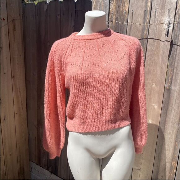 Mango wool blend peach color sweater size XS - Picture 1 of 5